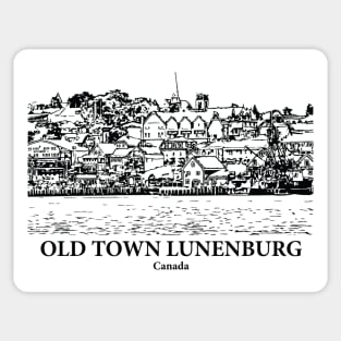 Old Town Lunenburg - Canada Sticker